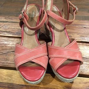 Clark’s women’s  wedges size8